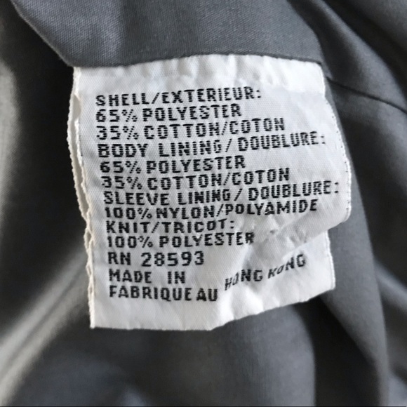 Members Only Vintage 80s Grey Zip Up Jacket - Picture 8 of 8